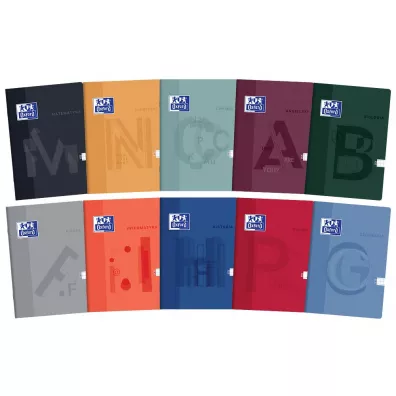 Oxford Zeszyt Biologia A5 z marginesem kratka, 5 mm, margines 60 kartek