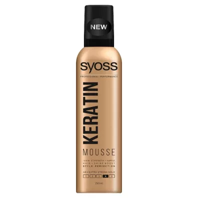 Syoss Keratin Mousse pianka do wosw Extra Strong 250 ml