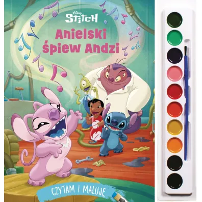 Czytam i maluj�. Anielski �piew Andzi. Disney Stitch - John Edwards