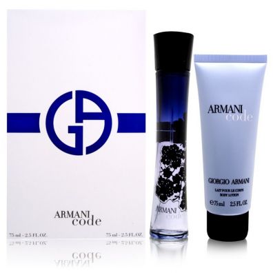 Giorgio Armani Code Woman Woda perfumowana spray 75ml + Balsam do ciała 75ml 75 ml