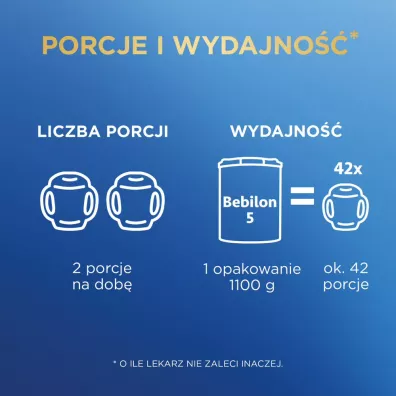Bebilon 5 Pronutra-Advance Od�ywcza formu�a na bazie mleka dla przedszkolaka 1100 g