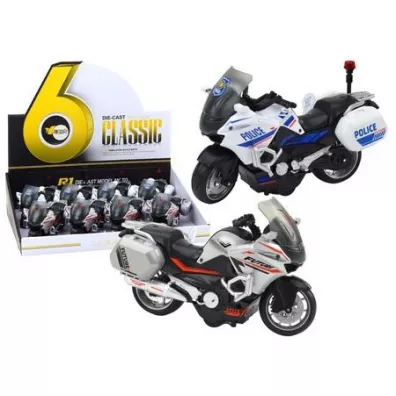 Motocykl z nap�dem frykcyjnym 1:10 MIX LeanToys