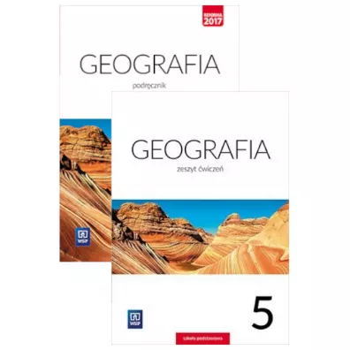 Geografia. Podr�cznik i zeszyt �wicze� dla klasy 5 szko�y podstawowej - Agnieszka Lechowicz, Izabela Szewczyk, Maciej Lechowicz, Ma�gorzata Smor�da, Mariola Borzy�ska