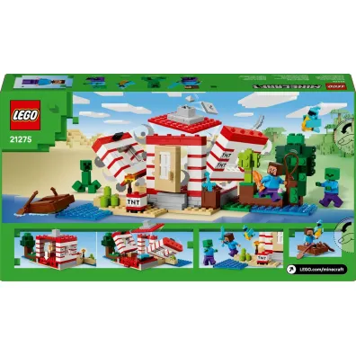 LEGO Minecraft Dom TNT w d�ungli 21275