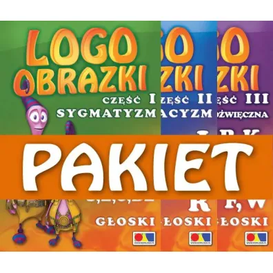 Pakiet Logoobrazki. Tomy 1-3: Sygmatyzm, Rotacyzm, Mowa bezd�wi�czna
