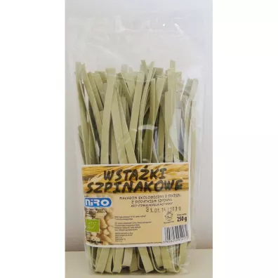 Niro Makaron orkiszowy szpinakowy wstki 250 g Bio