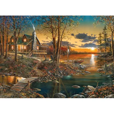 Puzzle 1000 el. Oaza spokoju Cobble Hill