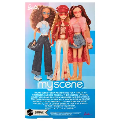 Barbie My Scene. Lalka Barbie kolekcjonerska HYC17 Mattel