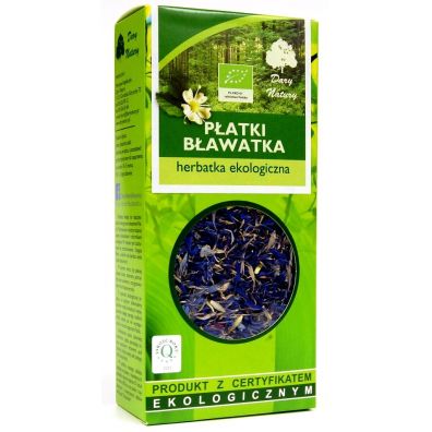 Dary Natury Herbatka z płatków bławatka 25 g Bio