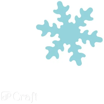 Dalprint Dziurkacz ozdobny �nie�ynka 5cm