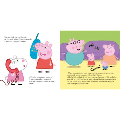 Peppa Pig. Opowie�ci na dobranoc. O przyj�ciu urodzinowym