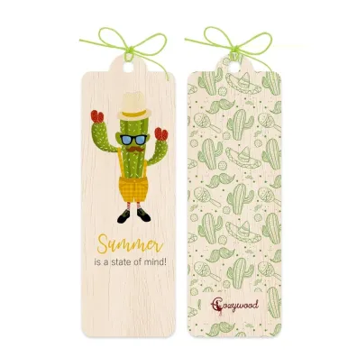 Cozywood Zak�adka drewniana Pan Kaktus