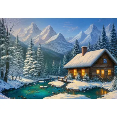 Puzzle 500 el. Winter Whispers CherryPazzi