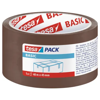 Ta�ma pakowa Tesa Basic br�zowa 40mx45mm