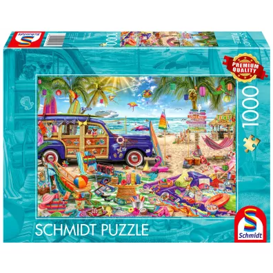 Puzzle 1000 el. PQ Wakacje nad morzem Schmidt
