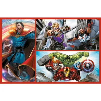 Puzzle 2x70 el. Zosta� bohaterem Trefl