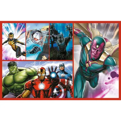Puzzle 2x70 el. Zosta� bohaterem Trefl