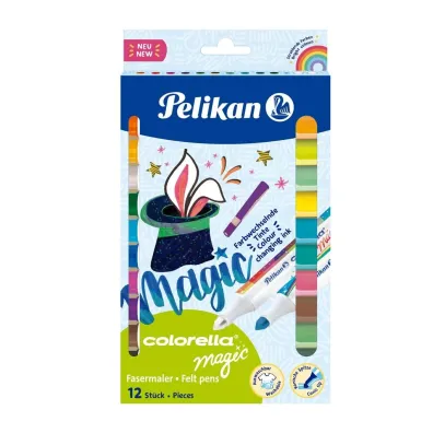 Pelikan Flamastry Colorella Magic 12 kolor�w