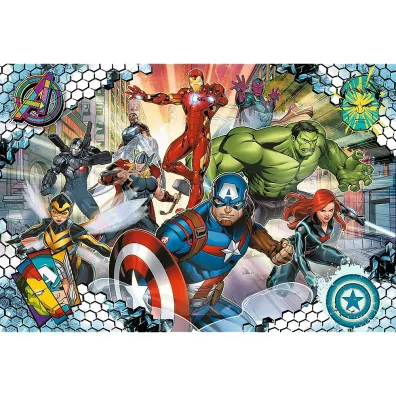 Puzzle 100 el. S�awni Avengers. Disney Marvel Trefl