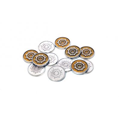 Drawlab Entertainment Metalowe monety. wiato (zestaw 12 monet)