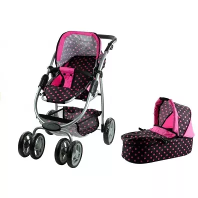 LeanToys W�zek dla lalek Alice g��boki spacer�wka gondola