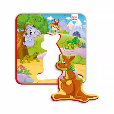 Puzzle piankowe magnetyczne Zwierz�ta z Australii Roter Kafer