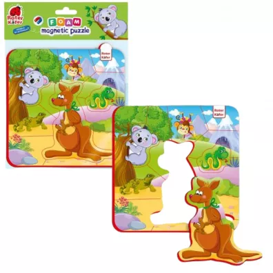 Puzzle piankowe magnetyczne Zwierz�ta z Australii Roter Kafer