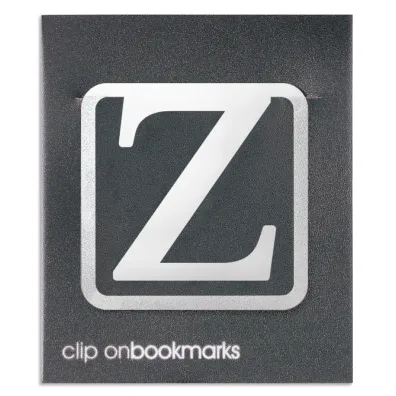If Metalowa zak�adka do ksi��ki - Litera Z Clip-on
