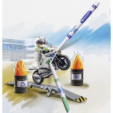Playmobil Color Motocykl 71377