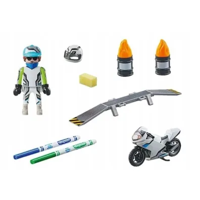 Playmobil Color Motocykl 71377