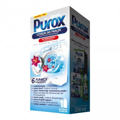 Antybakteryjny czy�cik do Pralek Purox 250 ml