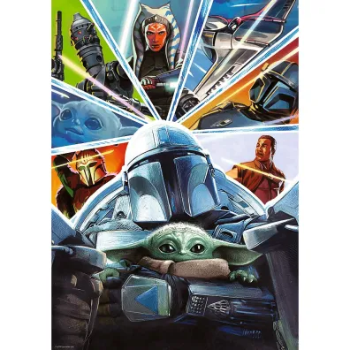 Puzzle 1000el Mandalorian i Grogu TREFL 12146 TR