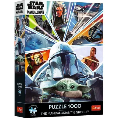 Puzzle 1000el Mandalorian i Grogu TREFL 12146 TR