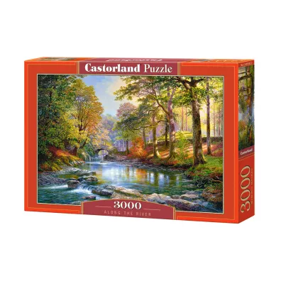Puzzle 3000 el. Z biegiem rzeki Castorland