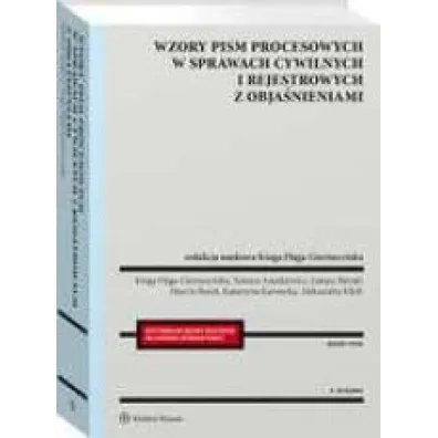 Wzory pism procesowych w sprawach cywilnych..