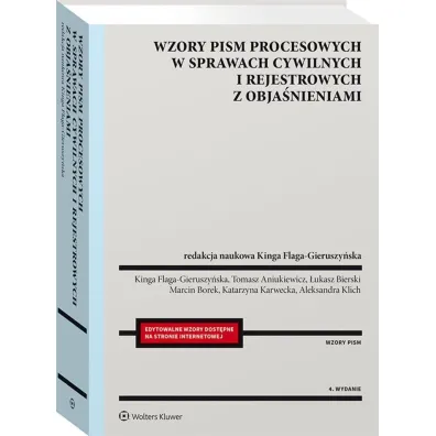 Wzory pism procesowych w sprawach cywilnych..