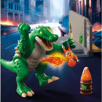 PLAYMOBIL Heroes Playmobil Bohaterski pojedynek z jaszczurem 71831