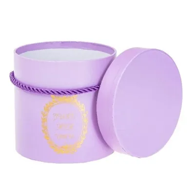 Rozette Pude�ko Flower Box fioletowy