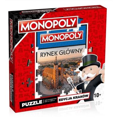 Puzzle 1000 el. Monopoly Square Krakw Rynek Winning Moves