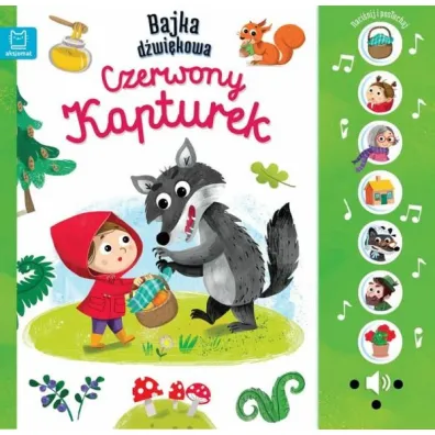 Bajka d�wi�kowa. Czerwony Kapturek. Naci�nij i pos�uchaj!