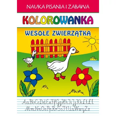 Kolorowanka. Weso�e zwierz�tka - Beata Guzowska