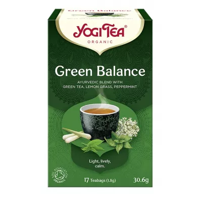 Yogi Tea Herbata zielona r�wnowaga (green balance) 17 x 1.8 g Bio