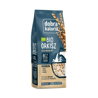 Dobra Kaloria Orkisz ekspandowany 100 g Bio