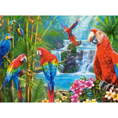 Puzzle 2000 el. Parrot Meeting Castorland