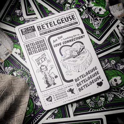 Beetlejuice, karty do gry Theory11