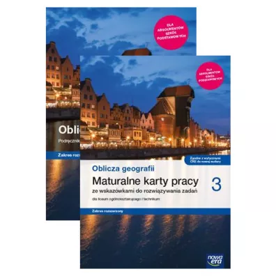 Pakiet Oblicza geografii 3. Podrcznik i maturalne karty pracy dla liceum oglnoksztaccego i technikum. Zakres rozszerzony. Szkoy ponadpodstawowe - Marcin witoniak, Marek Wickowski, Roman Malarz, Teresa Wieczorek, Violetta Feliniak, Bogusawa  Marczewska, Tomasz Karasiewicz, Waldemar Siliczak