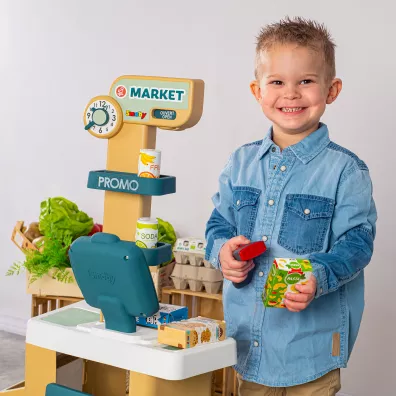 Market z w�zkiem Smoby