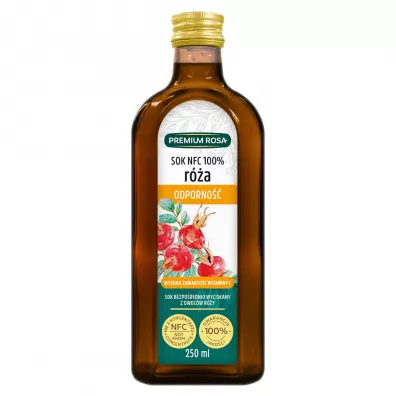 Premium Rosa Sok NFC 100% r�a odporno�� 250 ml