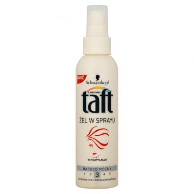 Taft Extra Strong Gel Spray żel do włosów w sprayu 150 ml