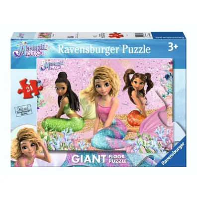 Puzzle 24 Mermaid Magic Giant Ravensburger